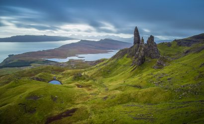 Ecosse, île de Sky : Old Man of Storr