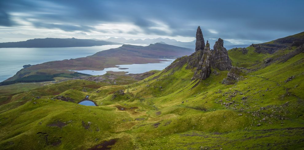 Ecosse, île de Sky : Old Man of Storr