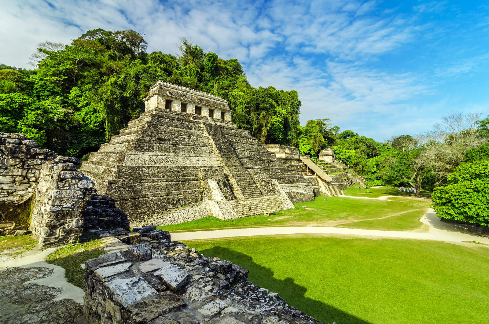 MEXIQUE-TEMPLE-DE-PALENQUE