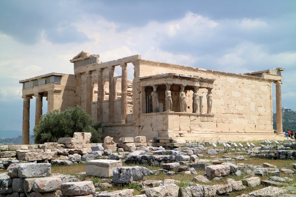 Temple des Cariatides Acropole d'Athènes ©Annie