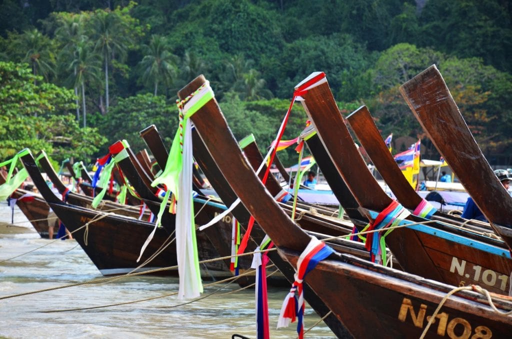 Railay island at Ao Nang bay in Krabi, Thailand